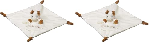 Sophie la Girafe - Caoutchouc Doudou avec Attache Sucette, Blanc et Beige