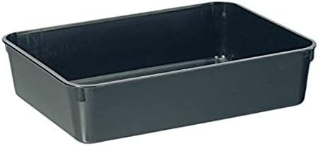 Stewart 2332005 22 cm Gravel Tray without Holes - Black