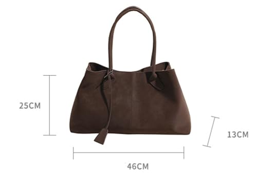 Niction Slouchy Suede Shoulder Bags for Women Retro Crossbody Tote Bag Wallet Winter Fall Satchel Purses and Handbag3