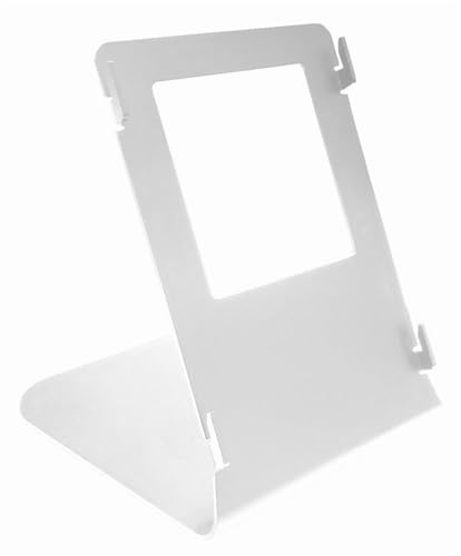 Alpha Communications ATDS700W AlphaTouch Desk Stand 7 Inches, White; for Use with The AT700MS or AT700MSE Monitors Stations
