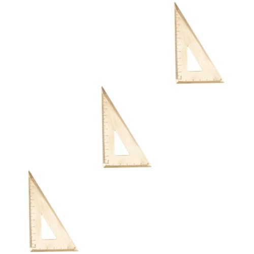 Regla triangular inoxidable HOMSFOU con acabado resistente para dibujo de alta fidelidad 2