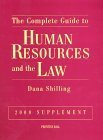 The Complete Guide to Human Resources and the Law, 2000 (Complete Guide to Human Resources & the Law Supplement)