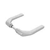 Amig - Set di Maniglie per Porte in Alluminio Argento senza Placca | Ideale per Porte D'in...