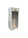 White Metal Fire Extinguisher Cabinet – Model 99G Surface-Mount Cabinet with Lock and Break-Glass Hammer – Fits Standard 5 lb Fire Extinguisher