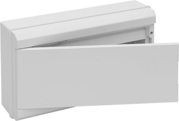 Ensemble couvercle et porte Solera 704CB avec cadre blanc robuste de format 192x68x348