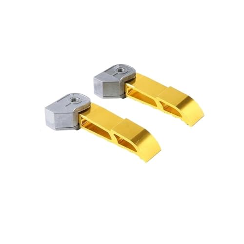 Chevilles repose-pieds en alliage d'aluminium durable