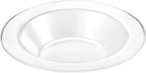 Lillian Tablesettings Premium Quality Heavyweight Plastic Bowls China Like. Wedding And Party Dinnerware Plastic Bowls 14 Oz. Clear-Value Pack 30 Count #TOP6
