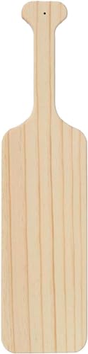 FameFame 15Inch Greek Fraternity Paddle Solid Sorority Wood Paddle Unfinished Pine Wooden Paddle 1Pack
