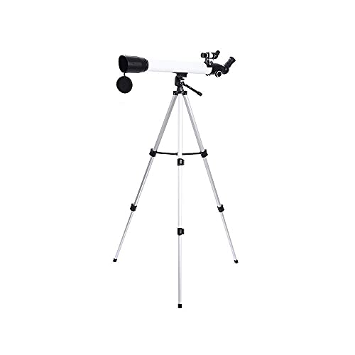 Teleskop dla dorosłych Początkujący dzieci, apertura 60 mm, 700 mm Kompaktowy astronomiczny teleskop refraktorowy AZ z adapterem do smartfona i statywem Teleskop z soczewką pryzmową BAK4 do astronomii