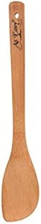 Az Easy Kitchen Utensil Tool Spatula Turner Cooking Baking kitchenware Heat Resistant eco-Friendly Bamboo Wood (Spatula)