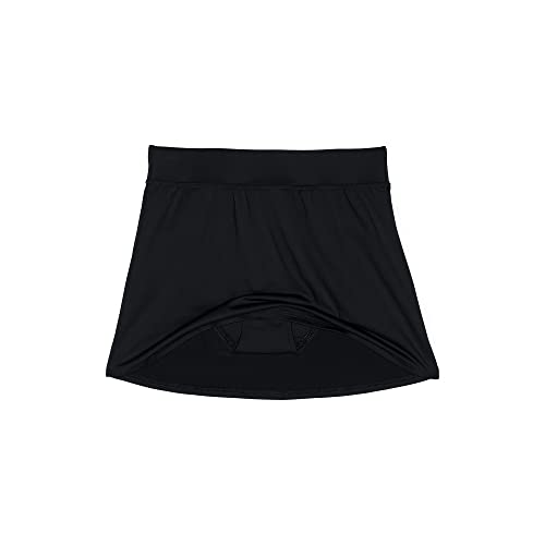 Lands' End Womens Chlorine Resistant Swim Skirt Swim Bottoms Control Black Regular 18 thumb #4