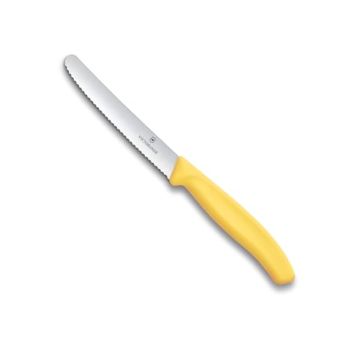 11 cm Sarı Tırtıklı Domates Bıçağı, 6.7838.C1