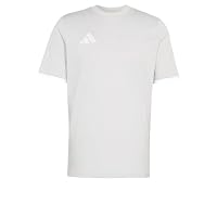 adidas – adidas Herren Entrada26 Shirt, Team Light Grey/White, M Tall