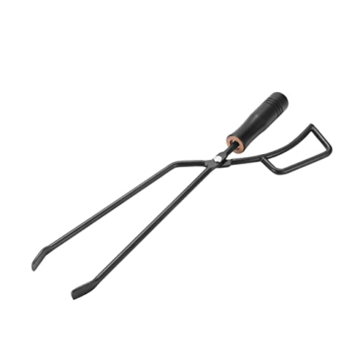 BEBEMOKO Pinzas para Barbacoa De Hierro Pinza De Mango para BBQ Al Aire Manejo De Vegetal Barbacoas