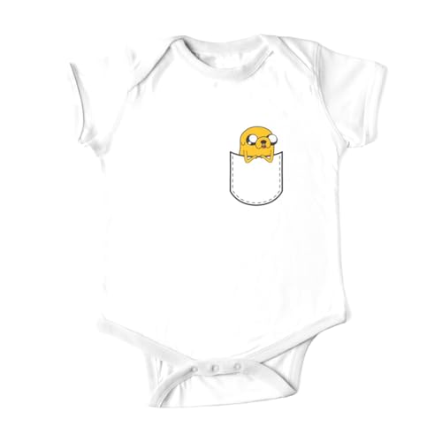 Tedidy One-Piece Adventure Bodysuit Time Infant Pocket Boy Jake Girl Crew Outfits Kids Onesie Gift For New Grandkids Baby Son Daughter
