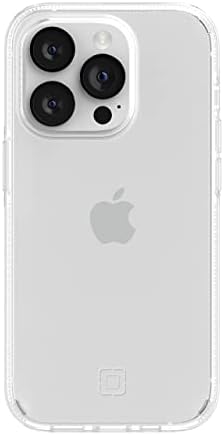 Incipio Duo Phone Case for iPhone 14 Pro - Apple iPhone Case with 12ft Drop Protection, Scratch & Discoloration Resistance + 5G Compatible - Made from Recycled Materials Clear