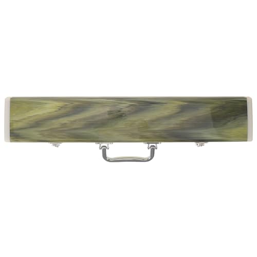 JEWEDECO Hard Shell Bamboo Flute Case with Handle Storage for E Tuned Wind Instruments Lightweight Protective Holder for Classroom Concert And Travel Use
