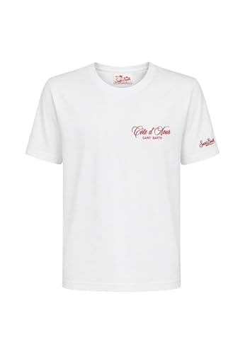 T-shirt en coton Saint Barth Mc2 vêtement d'été respirant pour homme