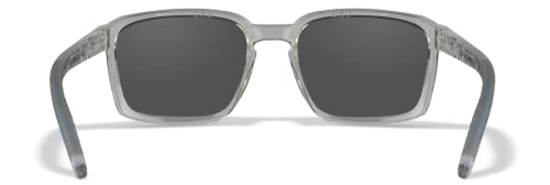 Image of Wiley X WX Alfa Captivate Polarized Sunglasses, Safety Glasses for Men and Women, UV Eye Protection