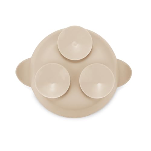 Miniatura 8 de Pandaear 3 Tazones Con Succión Para Bebés, Tazones De Silicona Antideslizantes Para Niños Y Bebés, Perfectos Para El Baby-Led Weaning, Sin Bpa - Azul Verde Marrón