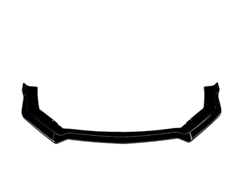 Spoiler avant pour Ford Mustang 2018-2023 lame de pare-choc en PP noir brillant