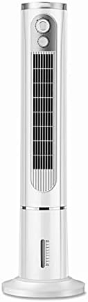 Air Conditioners Tower Fan Upper And Lower Double Water Tank Oscillating Have Timer 3 Speed Settings Remote Control or button control Stand Up Floor Room Portable Fans For Bedroom And Home Office Use