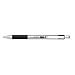 Zebra Pen F-301 Ballpoint Black Ink Fine Point 0.7mm Pen, Easy-Glide Ink, Stainless Steel Retractable, Non-Slip Grip, Professional Design, Ideal for Office, Journal and Planner Use, 4-Pack (27114)