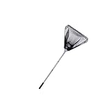 AMSLSIU Robustes, schwimmendes Fischernetz mit Teleskopstange und Griff, leicht, tragbar,...