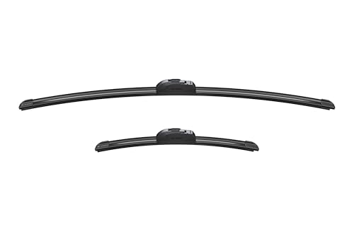 Image of BOSCH 3397007570 AeroTwin Wiper Blade Combo Pack - Set of 2 (26 inch & 14 inch) | Driver and Passenger Side Original Equipment Replacement Blades