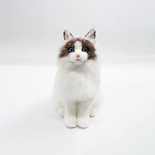 猫ぬいぐるみ リアル 本物そっくり ハンドメイド 優しい手触り◆可愛い癒しネコ Amazon.co.jp: Chongker 猫ぬいぐるみ リアル 本物そっくり