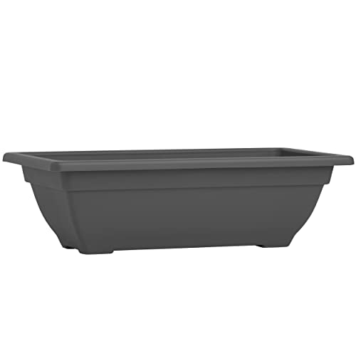7. BackyardBounty Rectangle Planter Box