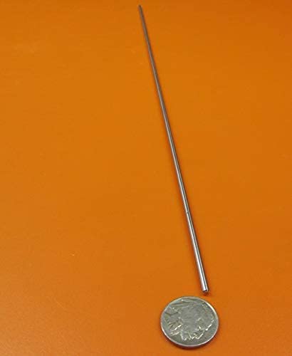 316 Stainless Steel Hardened Shaft 3mm Diameter x 400mm Long 1 pc