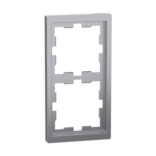 Merten D-Life - Cornice in Acciaio Inox, 162 x 90 mm