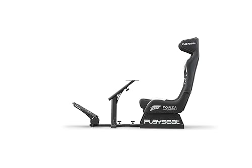 Playseat Evolution Pro Sim Racing Cockpit | Comfortable Racing Simulator Cockpit | Adjustable | Compatible with All Steering Wheels & Pedals on The Market | Supports PC & Console | Forza Motorsport