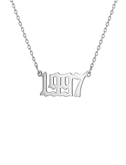 Year Necklace Silver-1997