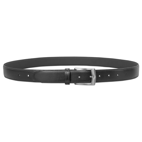 Cinto de Couro Masculino Social Basic 3 Preto, Regular (120cm)