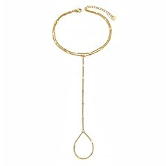 Y Layered Dotted-Gold