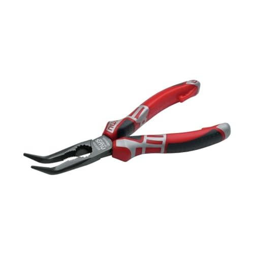Image of NWS 141-69-170-SB Number 141-69 Chain Nose Pliers, Silver/Red, 170 mm