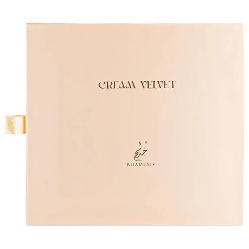 Khadlaj Cream Velvet Extrait De Parfum Spray for Unisex, 3.4 Ounce / 100ml