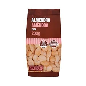 'Almendra frita y salada Hacendado pelada Paquete 200 g Pack 2'