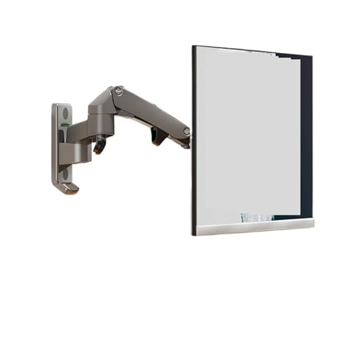 SHMKBDPF Soporte de pared for monitor con ajuste de altura, rotación, telescópico y neumático.
