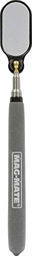 MAG-MATE IMS210 Telescoping Oval Stainless Inspection Mirror, 36" MAG-MATE IMS210 Telescoping Oval Stainless Inspection Mirror, 36"