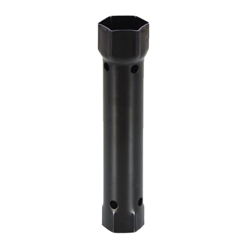 Limtula Llave de acero al carbono de 204 mm de durabilidad M34-40 para tareas de fontanería y reparación, mantenimiento de tuberías de grifo, caja tubular