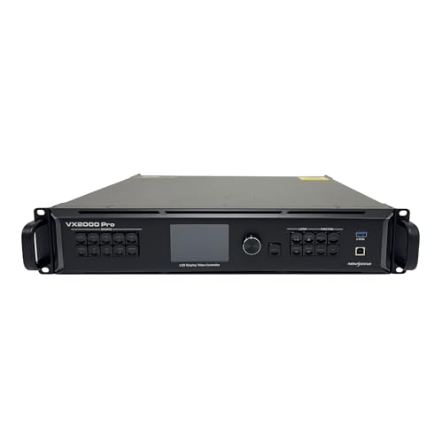 Image of Novastar VX2000 Pro LED Video Processor - 4K HDR10 Display Controller with HDMI 2.0, 20 Ethernet Ports, Genlock, Multi-Layer Splicing & 3D LUT for Stage, Control Room & Broadcast LED Screens
