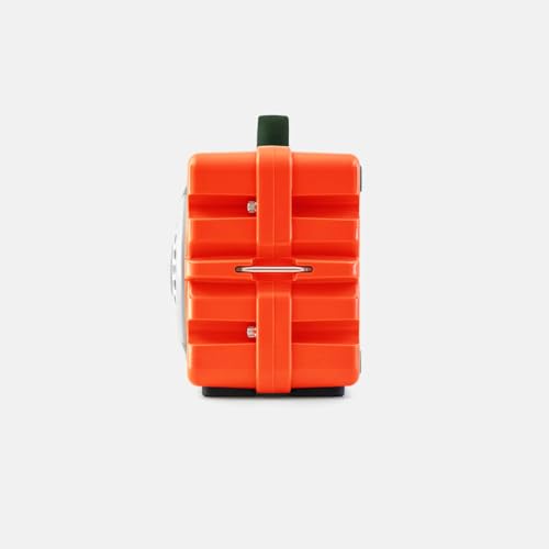 Image of Turtlebox Original Gen 3: Portable Outdoor Bluetooth Speaker - Ultra-Loud (120dB), Waterproof (IP67), Rugged, Impact-Resistant, 3-Day Battery | Party Mode: Unlimited Pairing Stereo, Orange /Dark Green