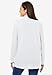 Woman Within Plus Size Perfect Long-Sleeve Turtleneck Tee (Petite Available) - 4X, White