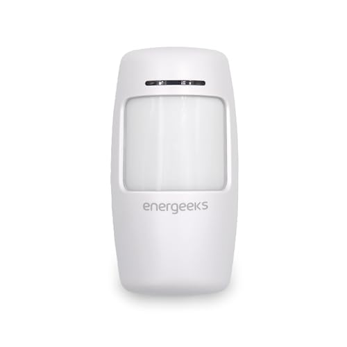 Energeeks Sensor de Movimiento WiFi Inteligente Protect EG-SM003 Notificaciones Móviles Automatiza