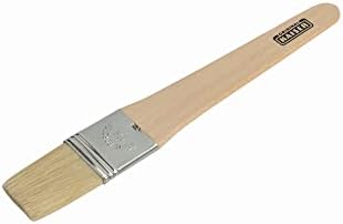 KAISER 769783 Pâtisserie wooden pastry brush, 1.5, 20.5cm. Flexible natural bristles, secure metal ferrule, ergonomic product design, Brown