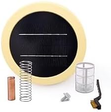Solar Pool Ionizer for Above Ground, Floating Copper Pool Cleaner for in-ground Pools and spas (Grey)