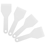 DIYEAH 4 Stück Pack Kühlschrank Eisschaufeln aus Robustem Kunststoff Frostbeständige Enteisungsschaber für Gefrierschrank Leichtes Reinigungstool für Haushaltskühlschränke